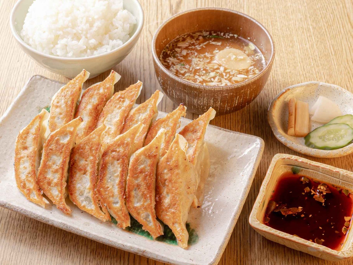 ぎょうざ定食