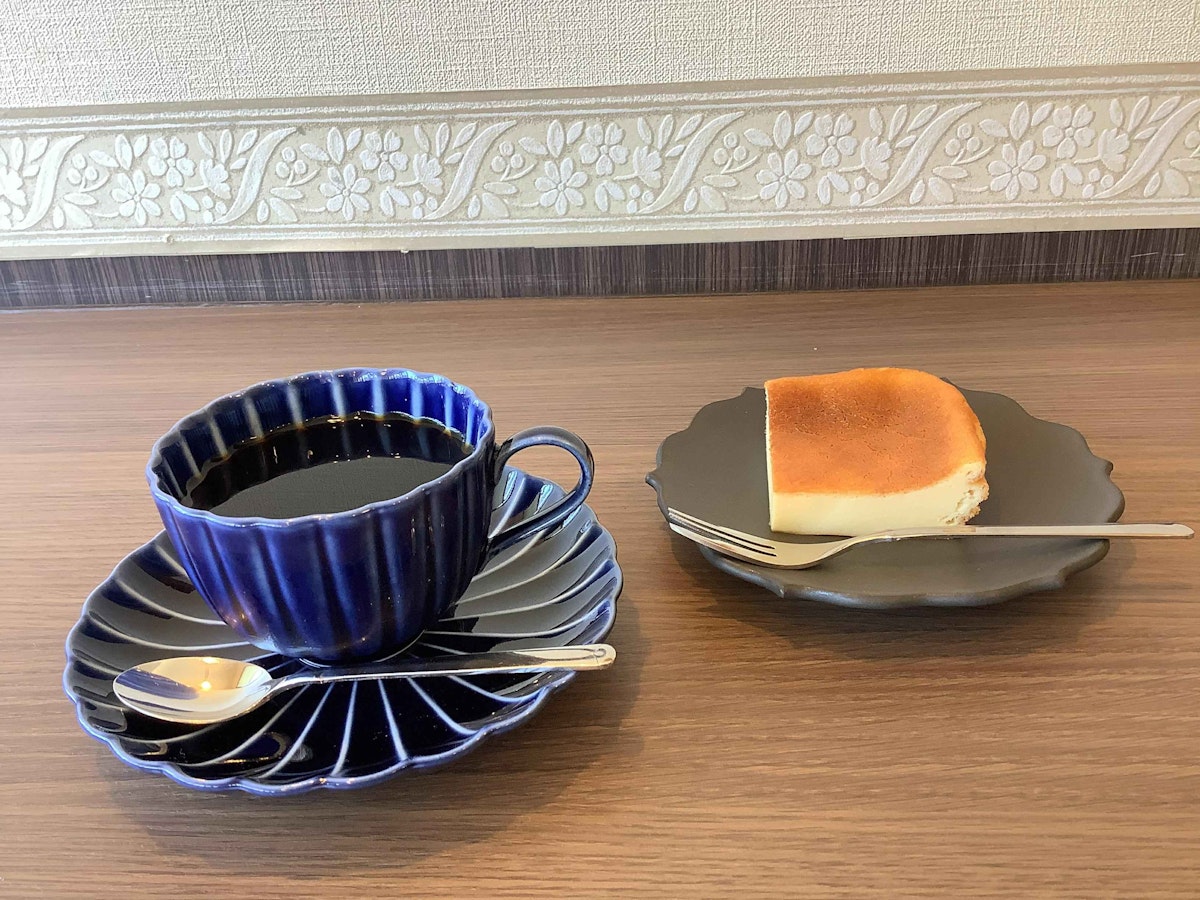 コーヒー&チーズケーキ